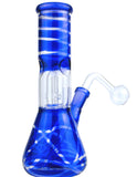 8" Beaker Glass Oil Burner Water Pipe