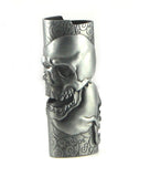 Skull Mystic Metal Lighter Case for BIC brand Lighter, 1pc - SmokingCats - Discreet Ship from Texas !