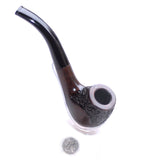 Premium rosoewood Bend Neck Tobacco Pipe Handmades - SmokingCats - Discreet Ship from Texas !