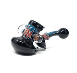 6" Head design glass bubbler pipe - SmokingCats - Discreet Ship from Texas !