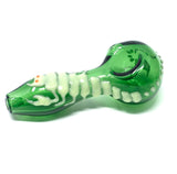 4" Glow in Dark Scorpion Glass Hand pipe - SmokingCats - Discreet Ship from Texas !