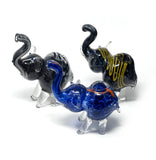 3.5" heavy frit elephant glass pipe - SmokingCats - Discreet Ship from Texas !