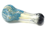 4 Inches Head Twisting Heavy glass Hand Pipe. - SmokingCats - Discreet Ship from Texas !