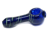 4" blue one eye glass handpipe - SmokingCats - Discreet Ship from Texas !