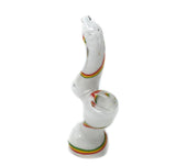 4.7 Inches,Frit Rasta Arts X - Mini Sherlock Bubbler - SmokingCats - Discreet Ship from Texas !