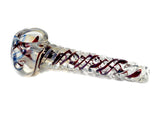 3.5" mix color glass sprial hand pipe - SmokingCats - Discreet Ship from Texas !