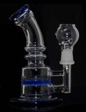 6" Honeycomb Percs Glass Water Pipe - SmokingCats - Discreet Ship from Texas !