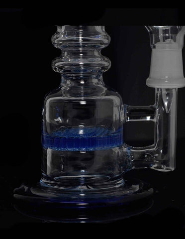 6" Honeycomb Percs Glass Water Pipe - SmokingCats - Discreet Ship from Texas !