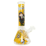 13" RM Bee Cartoon Glass Water Bong Pipe - SmokingCats - Discreet Ship from Texas !