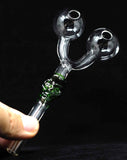 5" Glass Slingshot SKull Oil burner - SmokingCats - Discreet Ship from Texas !