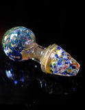 5"Shorty Mushroom Glass Spoon Pipe - SmokingCats - Discreet Ship from Texas !