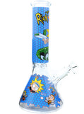 14" RM Heavy Duty Glass Water Pipe Bong - SmokingCats - Discreet Ship from Texas !