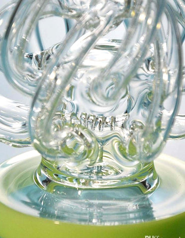 9" Tornado Cyclone Glass Water Recycler Rigs - SmokingCats - Discreet Ship from Texas !