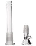 10 “ Straight Ice Pinch Glass Waterpipe Bong -RaptorGLass