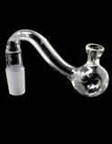 Glass Oil Burner Pipe Bowl Featuring a Funnel Attachment for Water Pipes. - SmokingCats - Discreet Ship from Texas !