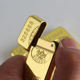 Miniature Goldbar refillable lighter - SmokingCats - Discreet Ship from Texas !