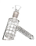 4.5" Glass diskc Hammer Pipe - SmokingCats - Discreet Ship from Texas !