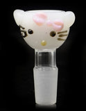 Hello Kitty Glass on Glass Bowl - SmokingCats - Discreet Ship from Texas !