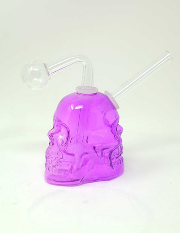 5" Glass Oil Bubbler water Pipe - SmokingCats - Discreet Ship from Texas !