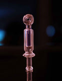 4" glass oil burner pipe with inline filter Bulk Discounts - SmokingCats - Discreet Ship from Texas !