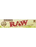 Raw King Size Slim Organic Hemp Rolling Papers 4 packs - SmokingCats - Discreet Ship from Texas !