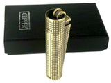 Clipper Metal Cigarette Lighter Soft Flame Refillable Butane Gas In Copper Bronze - SmokingCats - Discreet Ship from Texas !