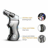 Sexy Body shaped Single Torch LIghter - SmokingCats - Discreet Ship from Texas !