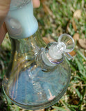 12" 7 mm Thick Glass Beaker Glass Bong - SmokingCats - Discreet Ship from Texas !