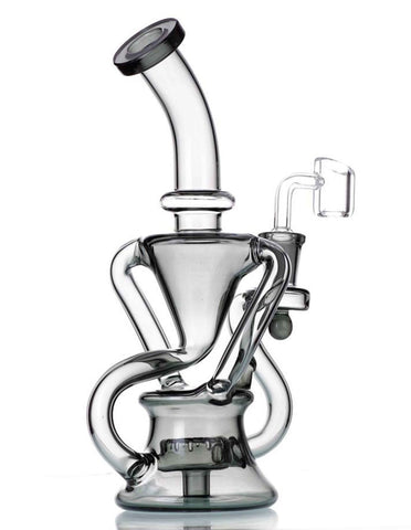 9" Recycler Dab Rig Smoking Water Bong - SmokingCats - Discreet Ship from Texas !