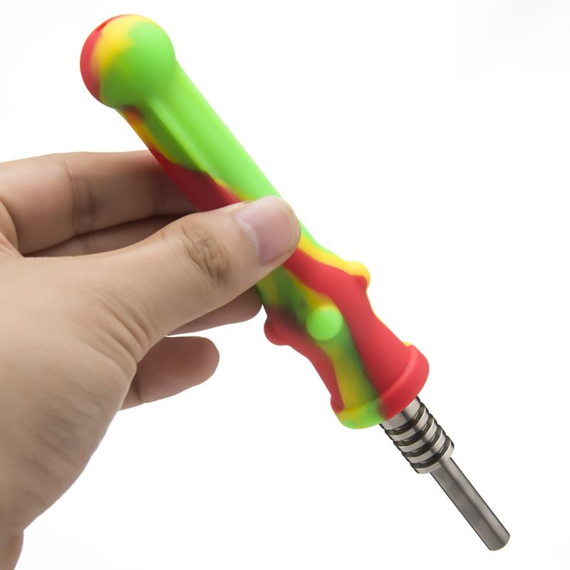 6.5 Assorted Silicone Nectar Collector 14mm